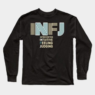 INFJ - Typography Design 4 Long Sleeve T-Shirt